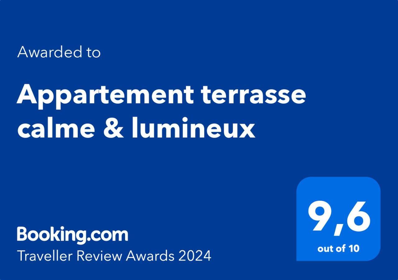 Terrasse - Hyper Centre - 2 Chambres - Parking Gratuit - Calme & Lumineux - Arrivee Autonome Marsiglia Esterno foto
